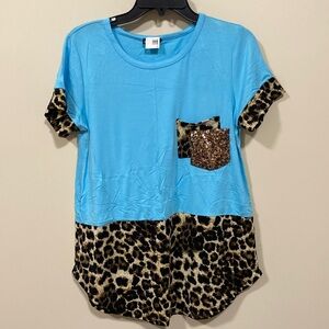 NWOTHeimish USA short sleeve top small